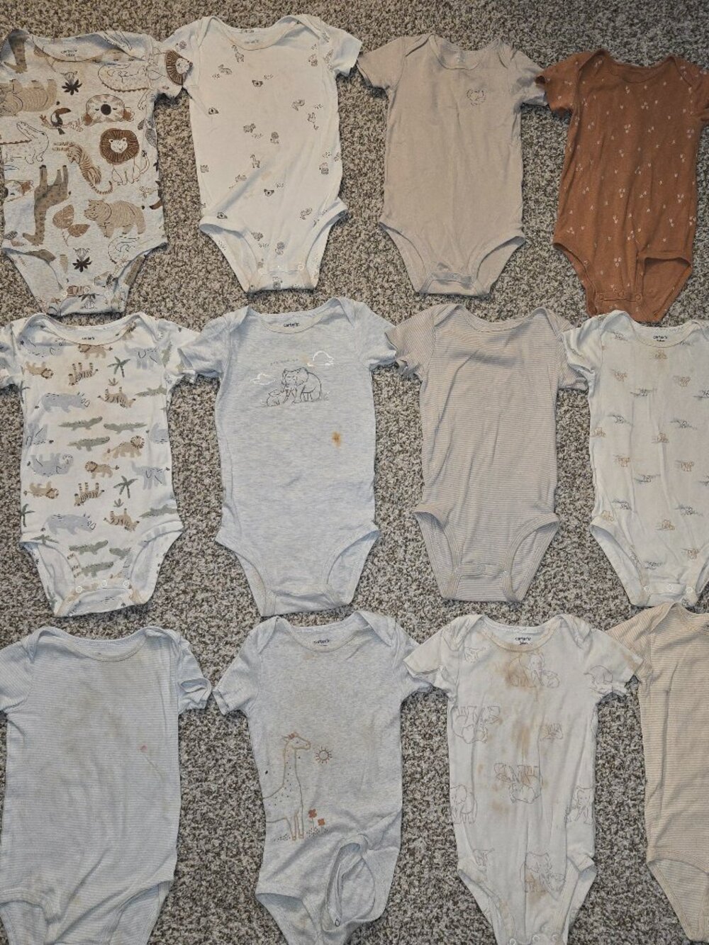 Baby Boy Clothes Size 24 Months Bundle of Bodysuits